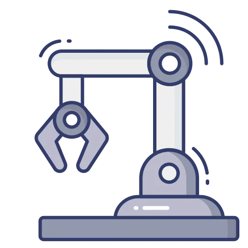 Robotic arm icon