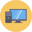 Pc monitor icon 64x64
