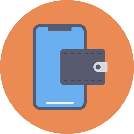 Digital wallet biểu tượng