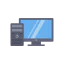 Pc monitor icon 64x64