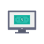 Monitor screen icon 64x64