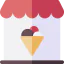 Ice cream shop icon 64x64