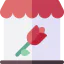 Flower shop icon 64x64