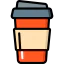 Кофейная чашка иконка 64x64