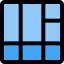 Bottom alignment icon 64x64
