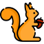 Squirrel biểu tượng 64x64