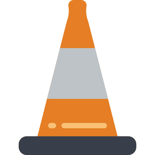 Traffic cone biểu tượng