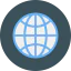 World globe icon 64x64