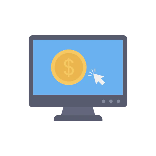 Pay per click 图标