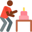 Birthday cake icon 64x64