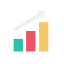 Bar chart ícone 64x64