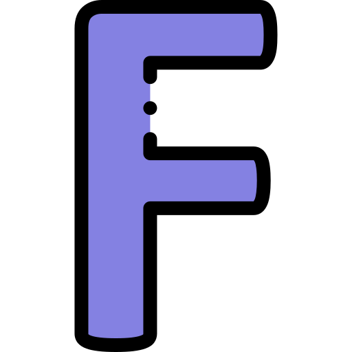 F icon