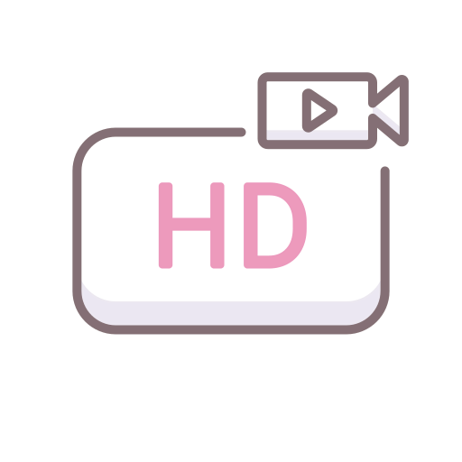 Hd streaming icon