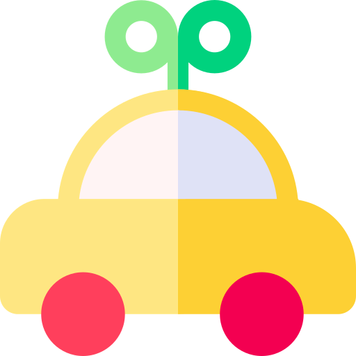 Toy car icon