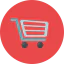 Shopping cart icon 64x64