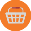 Shopping basket icon 64x64