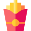 French fries icon 64x64
