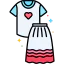 Woman clothes icon 64x64