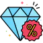 Алмаз иконка 64x64