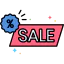 Sale sign icon 64x64