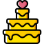 Wedding cake icon 64x64