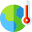 Global warming icon 64x64