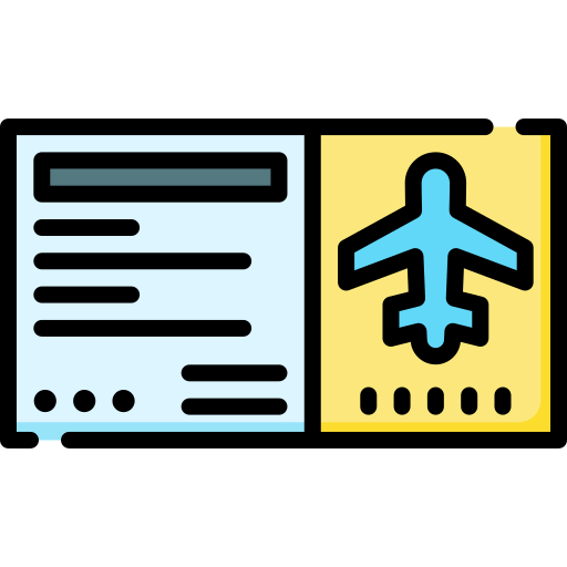 Boarding pass icon