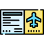 Boarding pass icon 64x64