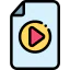 Video file ícono 64x64