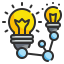 Idea bulb icon 64x64