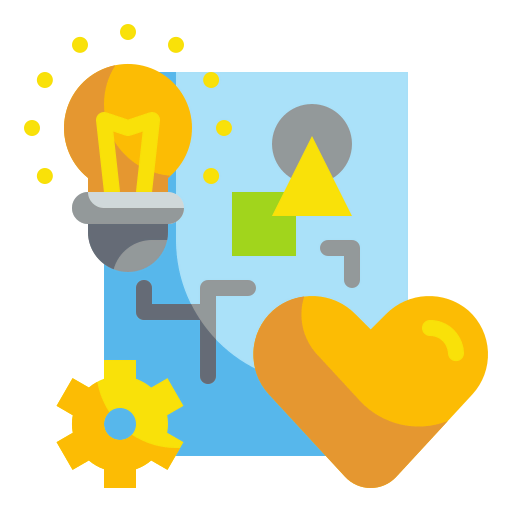 Creative mind icon