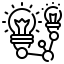 Idea bulb icon 64x64