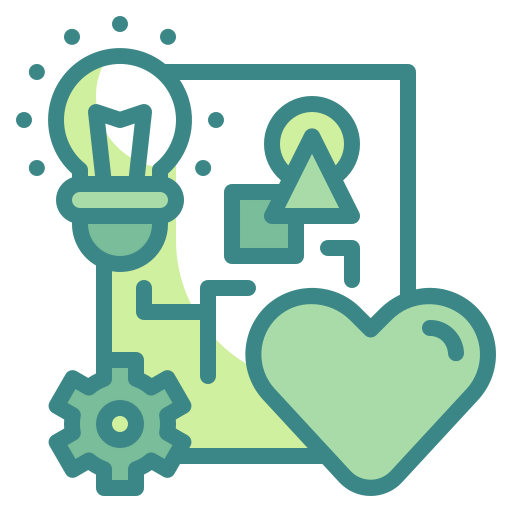 Creative mind icon