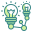 Idea bulb アイコン 64x64
