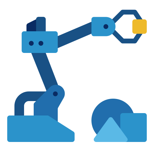 Robotic arm biểu tượng