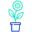 Flower pot icon 64x64