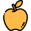 Golden apple icon 64x64