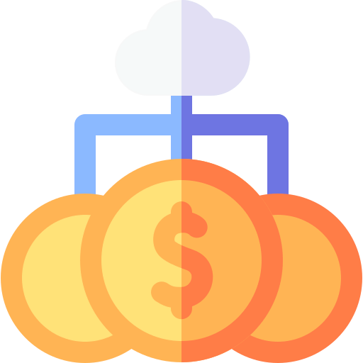 Cloud banking icon