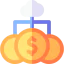 Cloud banking icon 64x64