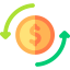 Money exchange icon 64x64