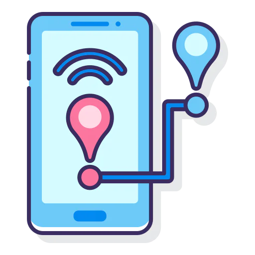 GPS-телефон иконка