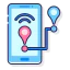 GPS-телефон иконка 64x64