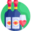 Wine bottle icon 64x64