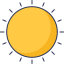 Sun icon 64x64
