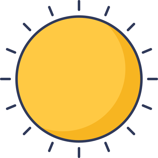 Sun icon