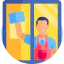 Window cleaning icon 64x64