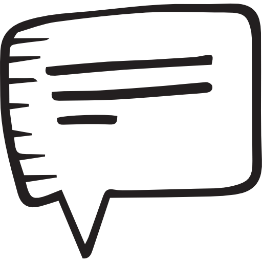 Speech bubble icon