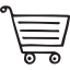 Shopping cart icon 64x64