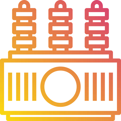Power transformer icon