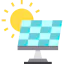 Solar energy icon 64x64